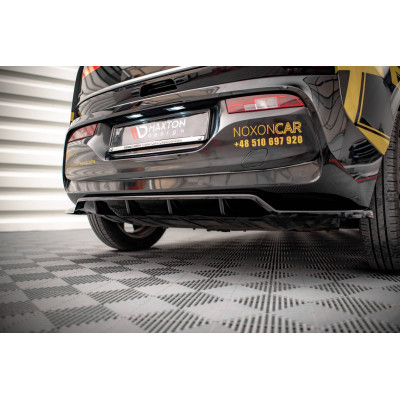 Splitter trasero para (with vertical bars) BMW i3 Mk1 Facelift