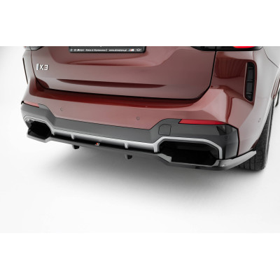Splitter trasero para (with vertical bars) BMW iX3 M-Pack G08 Facelift