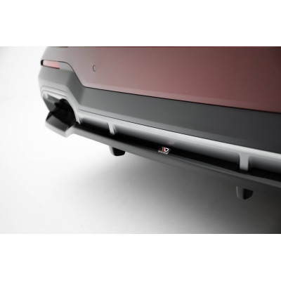 Splitter trasero para (with vertical bars) BMW iX3 M-Pack G08 Facelift