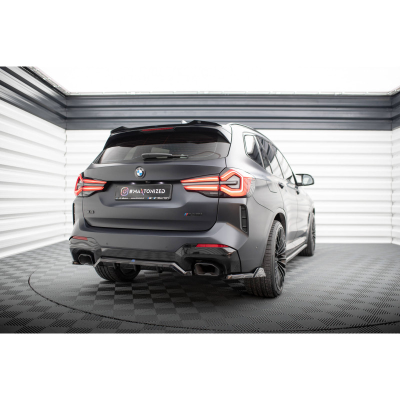 Splitter trasero para (with vertical bars) BMW X3 M-Pack G01 Facelift