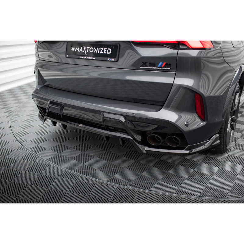 Splitter trasero para (with vertical bars) BMW X5 M F95 Facelift