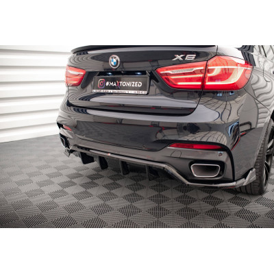 Splitter trasero para (with vertical bars) BMW X6 M-Pack F16