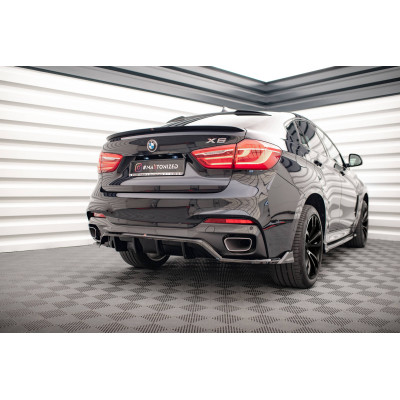 Splitter trasero para (with vertical bars) BMW X6 M-Pack F16