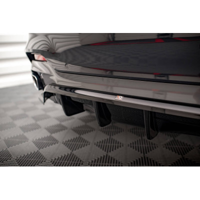 Splitter trasero para (with vertical bars) BMW X6 M-Pack F16