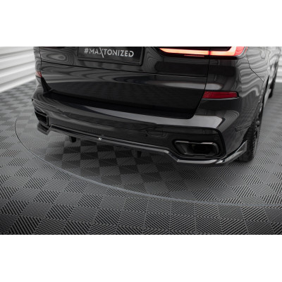 Splitter trasero para (with vertical bars) BMW X7 M-Pack G07 Facelift