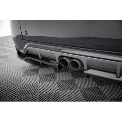 Splitter trasero para (with vertical bars) Brabus Smart PARAtwo C451 Facelift