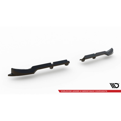 Splitter trasero para (with vertical bars) Brabus Smart PARAtwo C451 Facelift