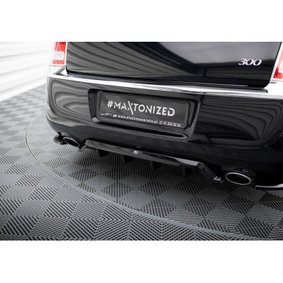 Splitter trasero para (with vertical bars) Chrysler 300 Mk2