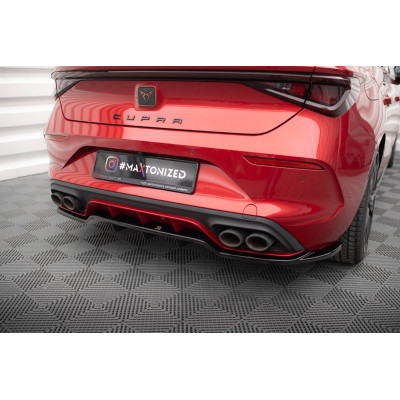 Splitter trasero para (with vertical bars) Cupra Leon Hatchback Mk1