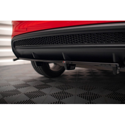 Splitter trasero para (with vertical bars) Fiat 500X Sport Mk1 Facelift