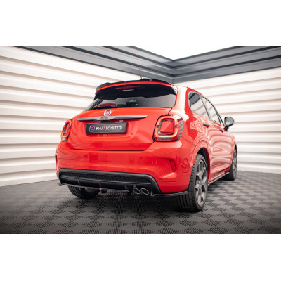 Splitter trasero para (with vertical bars) Fiat 500X Sport Mk1 Facelift