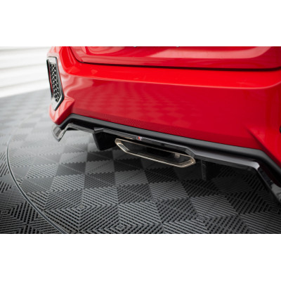 Splitter trasero para (with vertical bars) Honda Civic SI Mk10