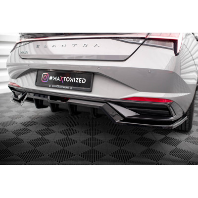 Splitter trasero para (with vertical bars) Hyundai Elantra Mk7