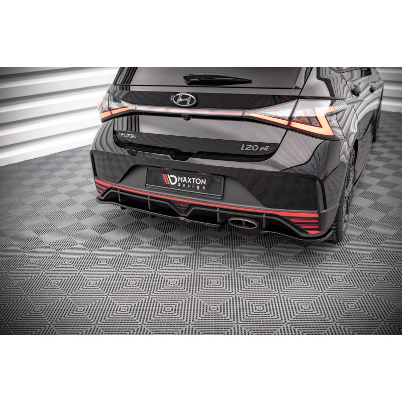 Splitter trasero para (with vertical bars) Hyundai I20 N Mk3
