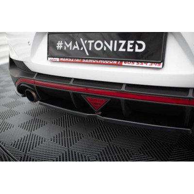 Splitter trasero para (with vertical bars) Hyundai I30 N Mk3 Fastback