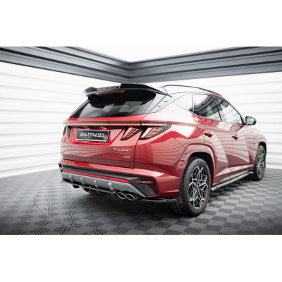Splitter trasero para (with vertical bars) Hyundai Tucson N-Line Mk4