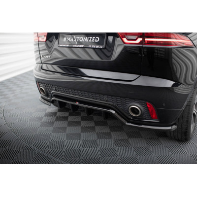 Splitter trasero para (with vertical bars) Jaguar E-Pace R-Dynamic Mk1