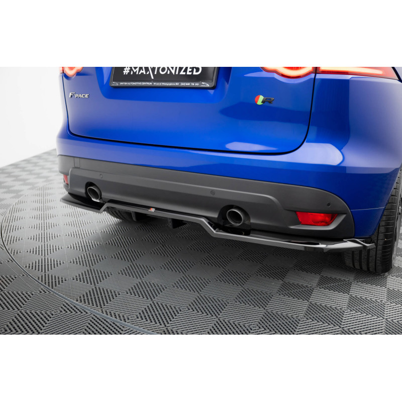 Splitter trasero para (with vertical bars) Jaguar F-Pace R-Sport Mk1