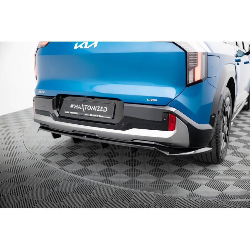 Splitter trasero para (with vertical bars) Kia EV9 GT-Line Mk1