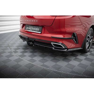 Splitter trasero para (with vertical bars) Kia ProCeed GT-Line Mk1