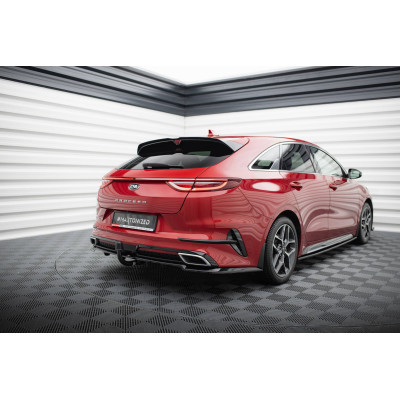 Splitter trasero para (with vertical bars) Kia ProCeed GT-Line Mk1