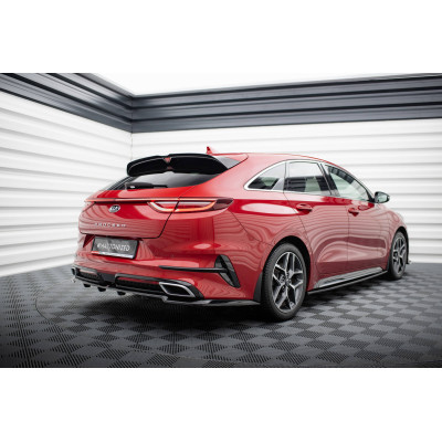 Splitter trasero para (with vertical bars) Kia ProCeed GT-Line Mk1