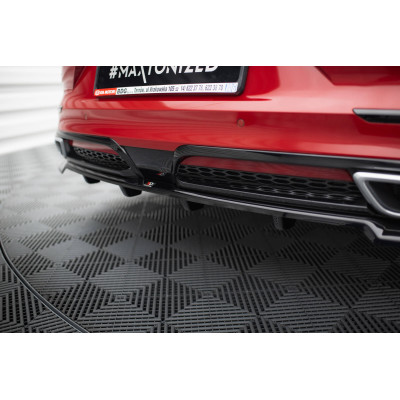 Splitter trasero para (with vertical bars) Kia ProCeed GT-Line Mk1