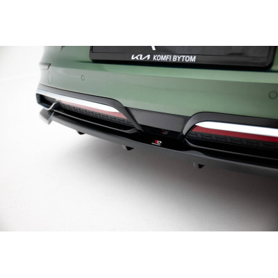 Splitter trasero para (with vertical bars) Kia Proceed GT-Line Mk1 Facelift