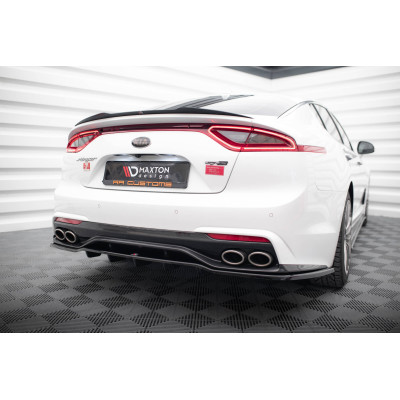 Splitter trasero para (with vertical bars) Kia Stinger Mk1