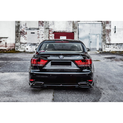 Splitter trasero para (with vertical bars) Leuxs LS Mk4 Facelift