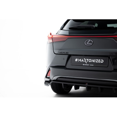Splitter trasero para (with vertical bars) Lexus UX F-Sport Mk1