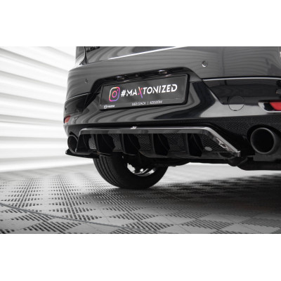 Splitter trasero para (with vertical bars) Mazda 3 Mk4