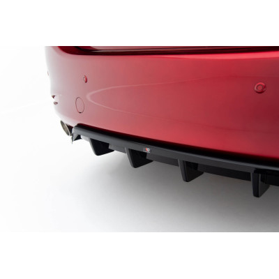 Splitter trasero para (with vertical bars) Mazda 6 Sedan Mk3 Facelift