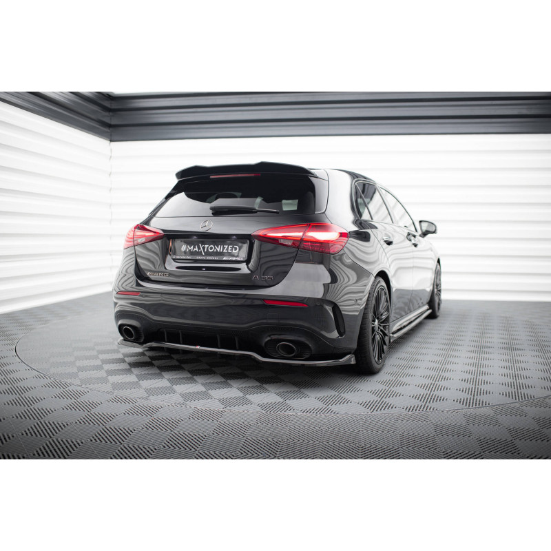 Splitter trasero para (with vertical bars) Mercedes-AMG A35 Hatchback W177