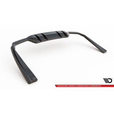 Splitter trasero para (with vertical bars) Mercedes-AMG C 43 Sedan  W205 Facelift