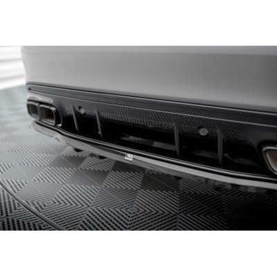 Splitter trasero para (with vertical bars) Mercedes-AMG C63 Sedan / Estate W205 Facelift
