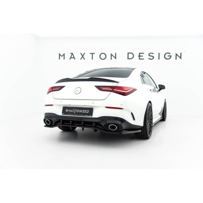 Splitter trasero para (with vertical bars) Mercedes-AMG CLA 35  / 45  Coupe / Shooting Brake C118 Facelift / X118 Facelift