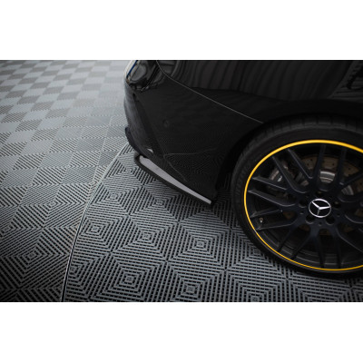Splitter trasero para (with vertical bars) Mercedes-AMG CLA 45 C117 Facelift