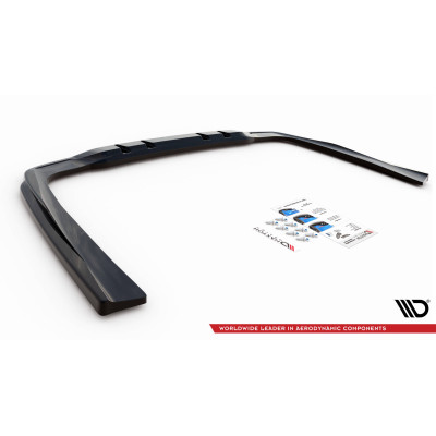 Splitter trasero para (with vertical bars) Mercedes-AMG CLS 53 C257