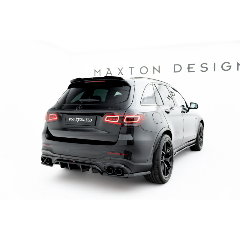 Splitter trasero para (with vertical bars) Mercedes-AMG GLC 43 SUV X253 Facelift