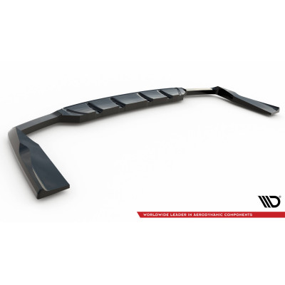 Splitter trasero para (with vertical bars) Mercedes-AMG GLC 63 Coupe C253 Facelift