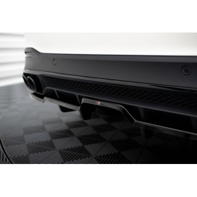 Splitter trasero para (with vertical bars) Mercedes-AMG GLE 53 / 63 W167 / W167 Facelift