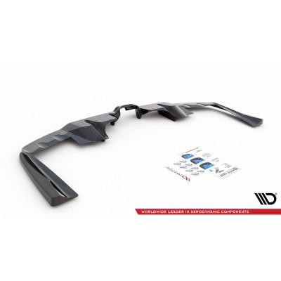 Splitter trasero para (with vertical bars) Mercedes-AMG GLE 53 Coupe C167 / C167 Facelift