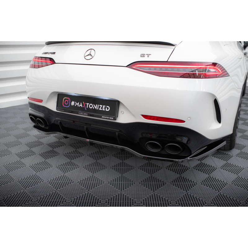 Splitter trasero para (with vertical bars) Mercedes-AMG GT 43 4 Door Coupe V8 Styling Package