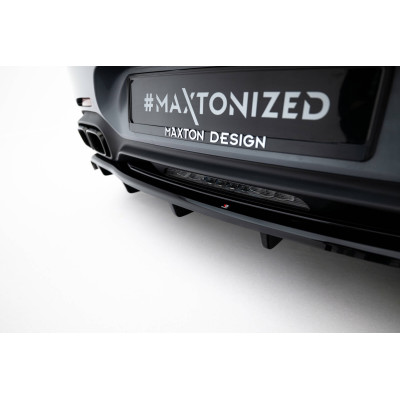 Splitter trasero para (with vertical bars) Mercedes-AMG GT C C190 Facelift