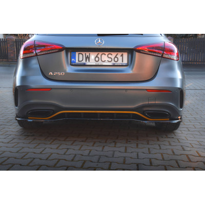 Splitter trasero para (with vertical bars) Mercedes-Benz A Hatchback AMG Line W177