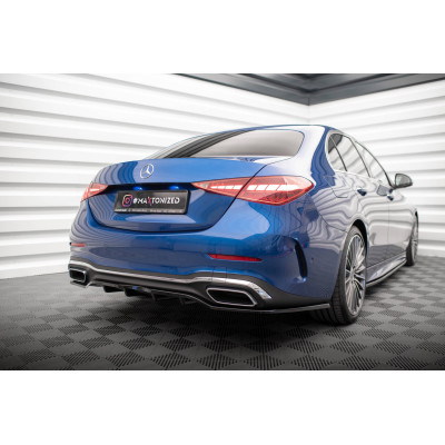 Splitter trasero para (with vertical bars) Mercedes-Benz C AMG-Line W206