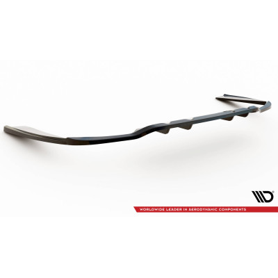 Splitter trasero para (with vertical bars) Mercedes-Benz C Coupe AMG-Line C205 Facelift