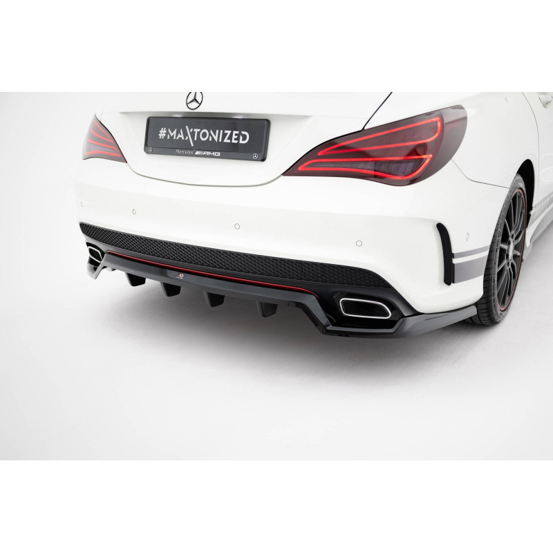 Splitter trasero para (with vertical bars) Mercedes-Benz CLA AMG-Line C117