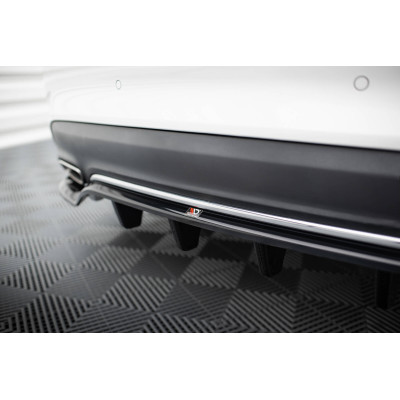 Splitter trasero para (with vertical bars) Mercedes-Benz CLA C117 Facelift